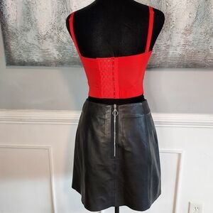 Veda Black Mini Skirt